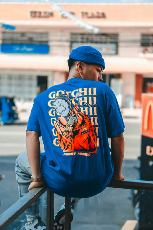 Blue Graphic T-shirt